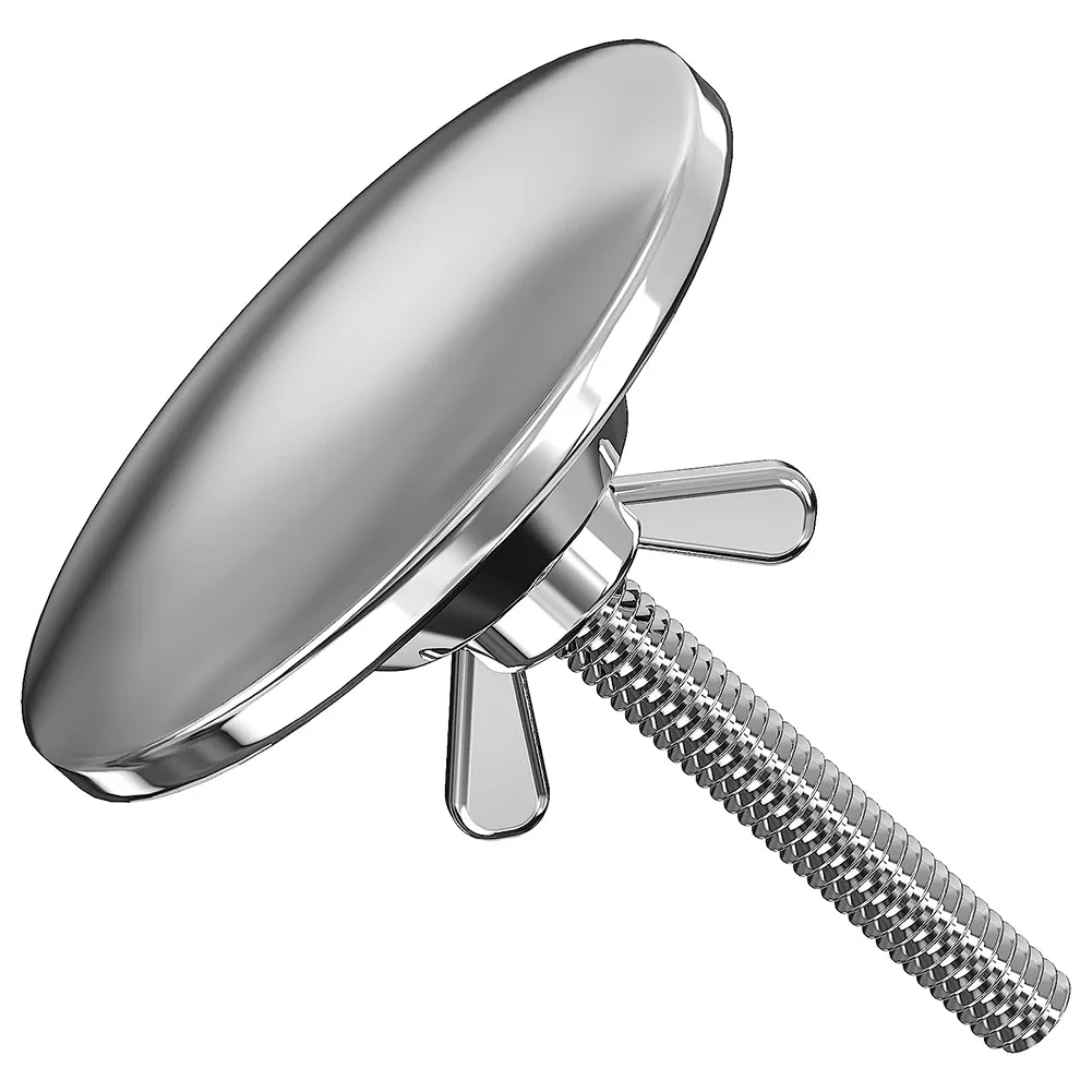 304 الفولاذ المقاوم للصدأ بالوعة المطبخ غطاء حفرة صنبور الحنفية حفرة غطاء لوحة طمس التوصيل سدادة المطبخ الأداة 2 بوصة