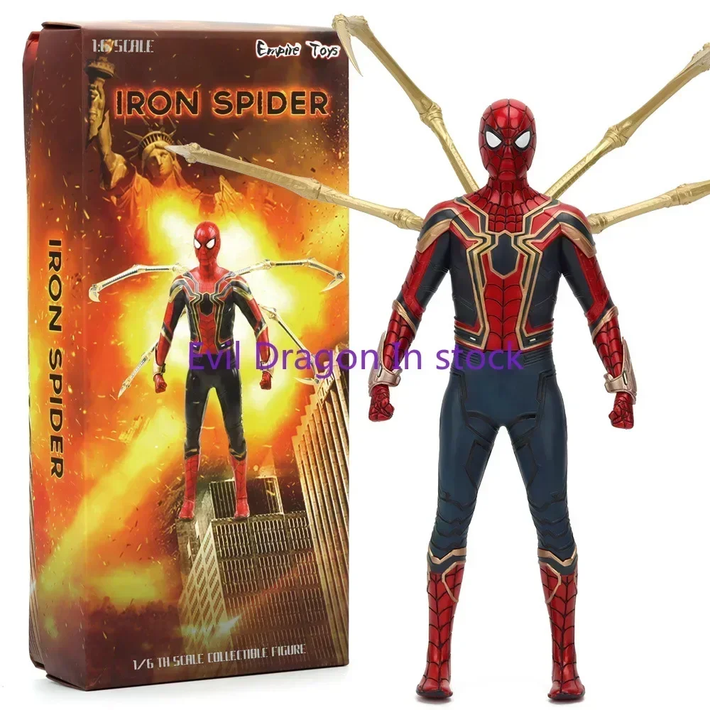 

1/6 Marvel The Avengers Iron Man Mk46 Groot Spider Man Venom Doctor Strange Thor Pvc Figure Model Collect Ornaments Toy Gifts