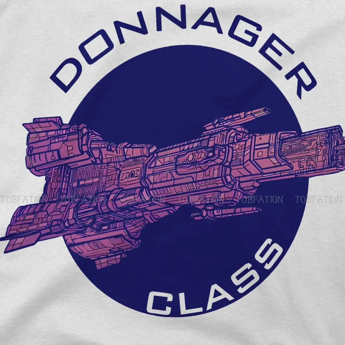 The Expanse Donnager Class Battleship Tachi  Ship T Shirt Harajuku Teenager Graphic Quality Tshirt Loose Crewneck Streetwear