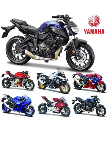 Maisto 1:18 YAMAHA MT-07 2018 KTM RC 390 YZF-R1 Naked V4 S Road Star 2021 motorcycle motorcycle Model collection gift toy