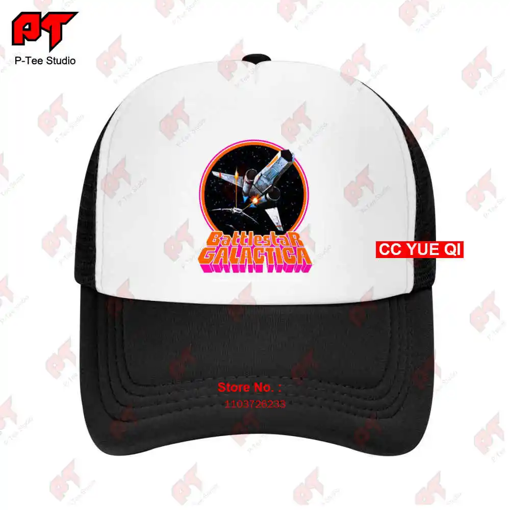 Battlestar Galactica 1974 Science Fiction Buck Rogers Viper Cylon Baseball Caps Truck Cap Y9EY