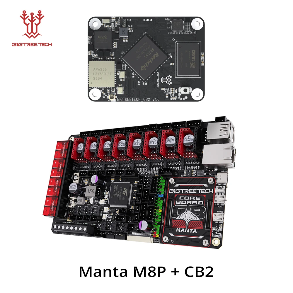 BIGTREETECH Manta M4P M5P M8P Moederbord 32bit voor Klipper Raspberry Voron Ender 3 Stealthy Hi-Speed Oplossing 3D Printer onderdelen - afbeelding 1