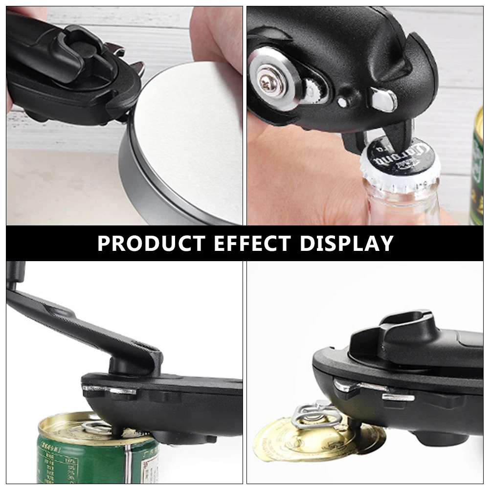 

8 In 1 Can Beer Opener Multi-Functional Portable Bottle Jar Opener Tool For Outdoor Picnic Travel Home Bar Use Manual Lid