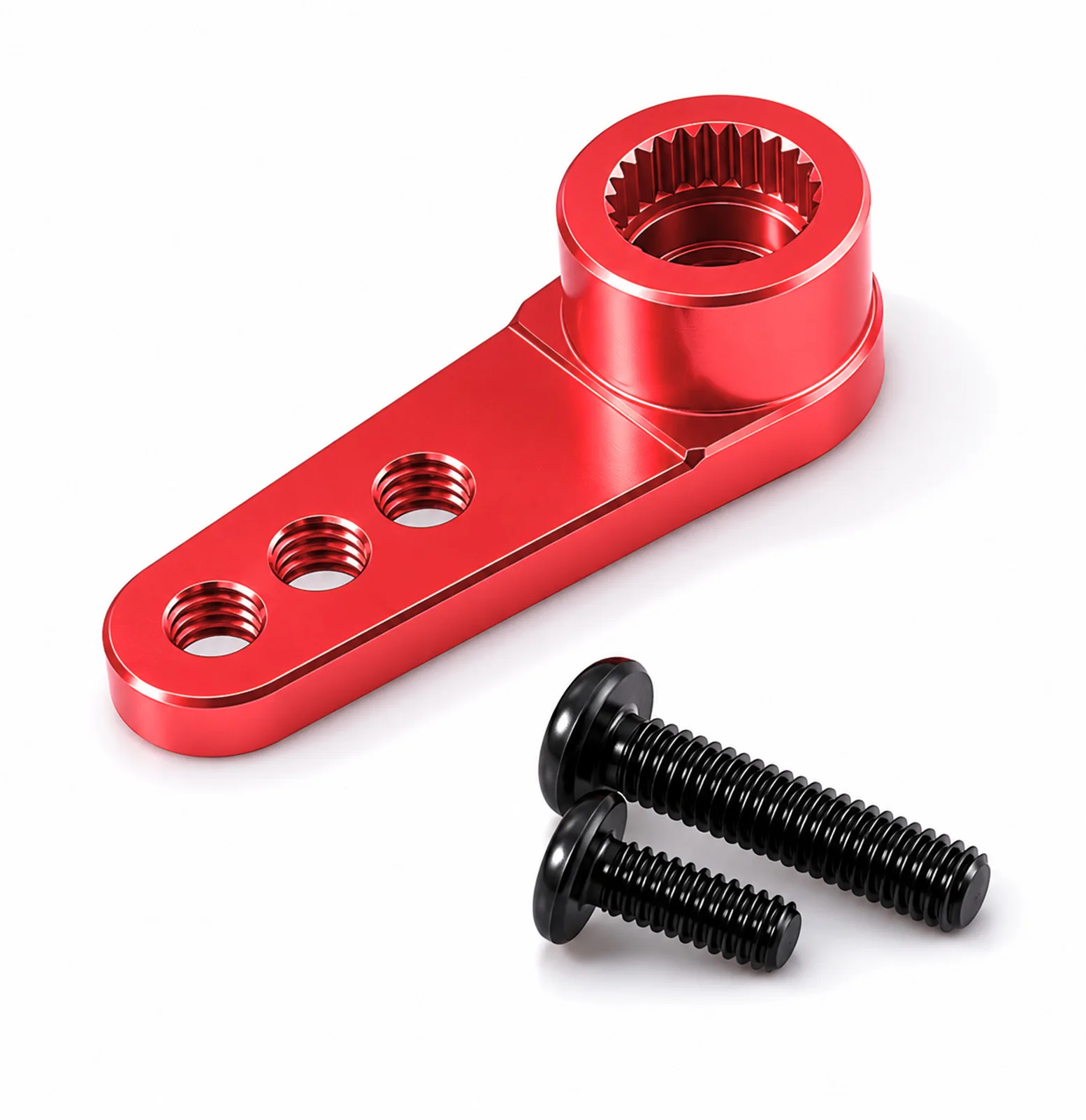25T 3 Holes M3 Aluminum Servo Horn Arm Universal For RC Car Boat Airplane Model Upgrade Parts