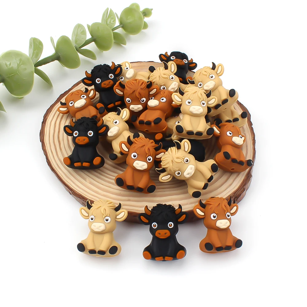 5/10 قطعة جديد ثلاثية الأبعاد سيليكون الخرز الكرتون لطيف الحيوان كيو البؤري الخرز لصنع القلم Jewelry بها بنفسك المفاتيح اكسسوارات أساور #3