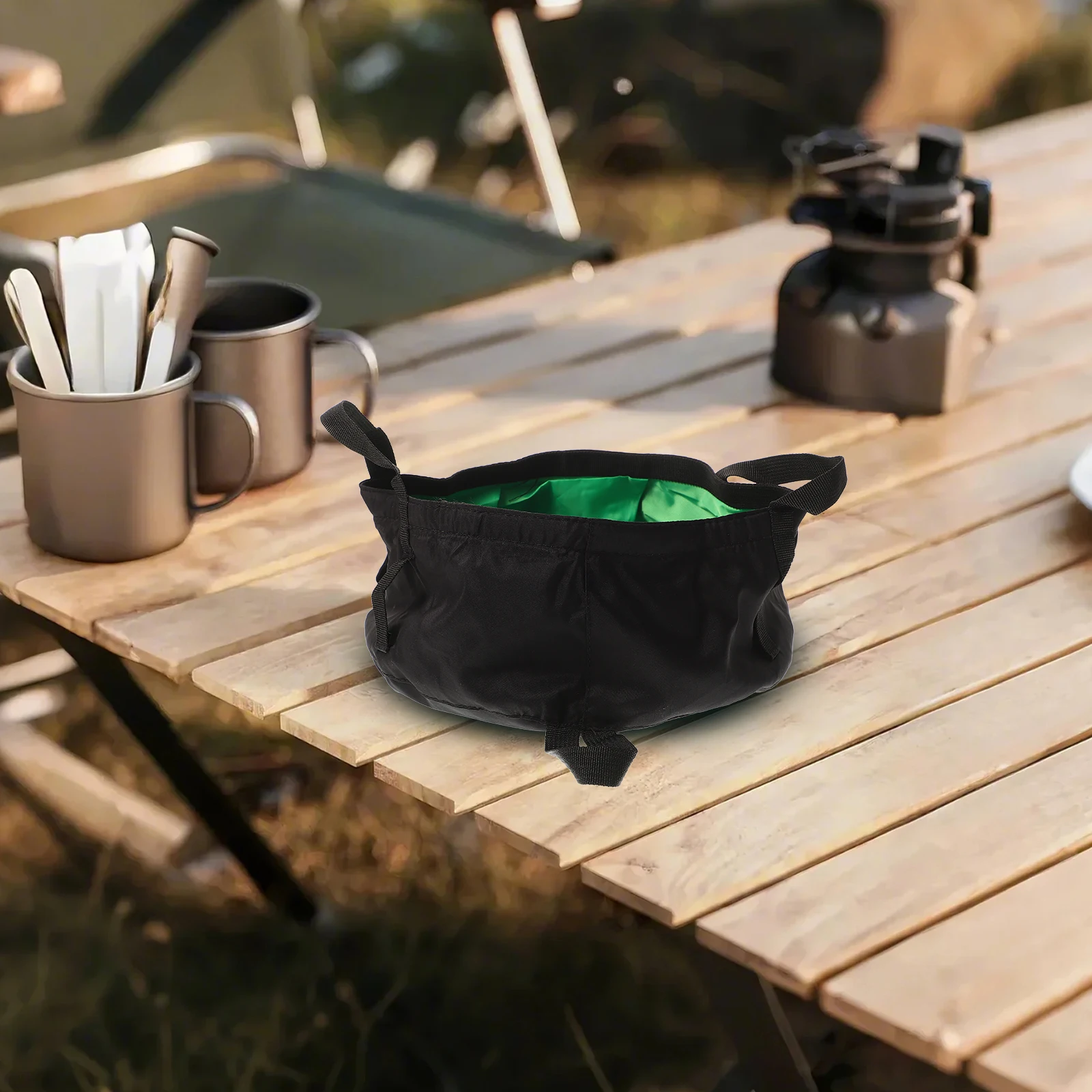 

Collapsible Bucket Portable Travel Wash Basin Large Capacity Folding Foot Bath Tub Camping Hiking Fishing Outdoor Water Storage
