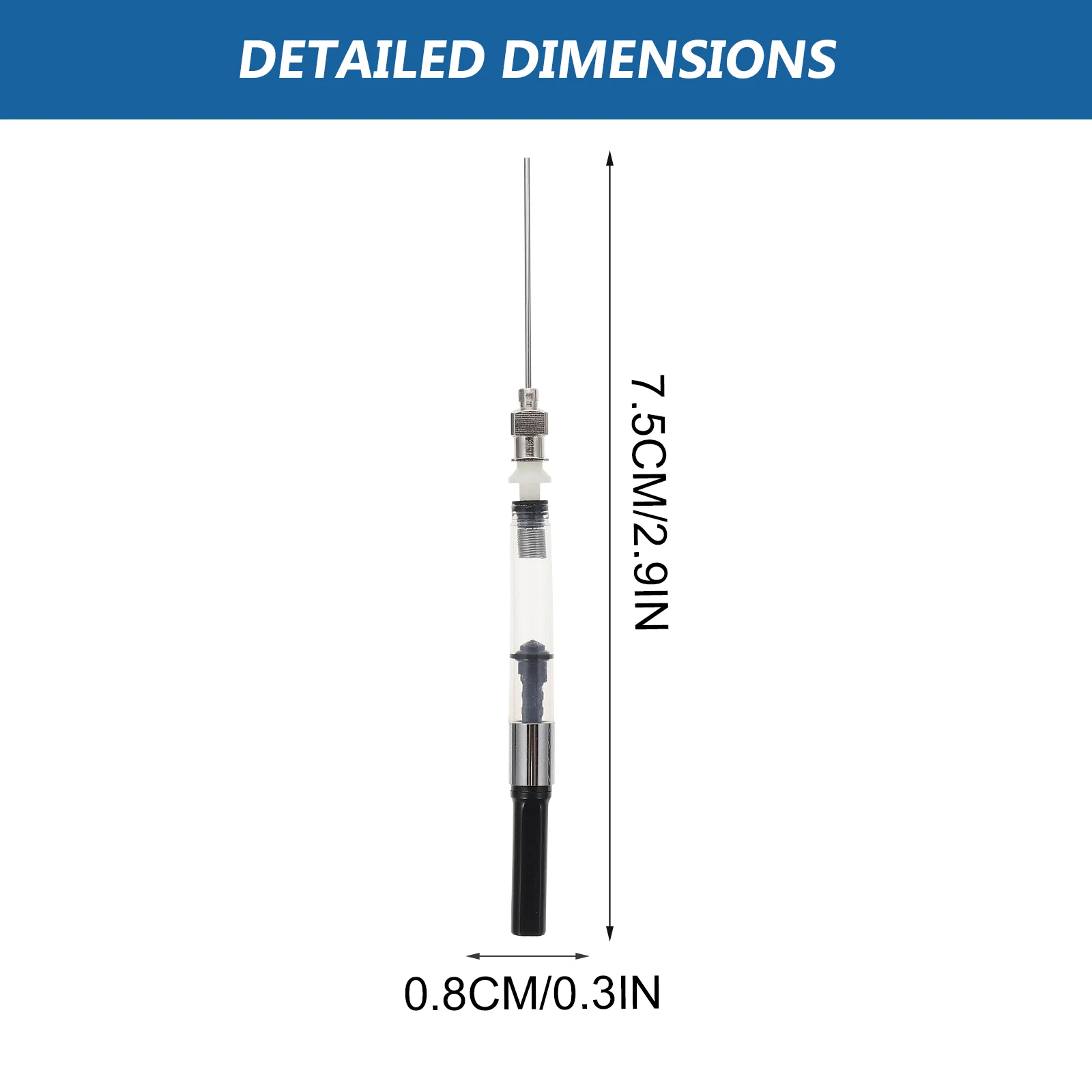 

6pcs Fountain Pen Absorber Ink Fill Assistant Ink Pen Accessories Japanese School Supplies Ergonomic Design Easy Install