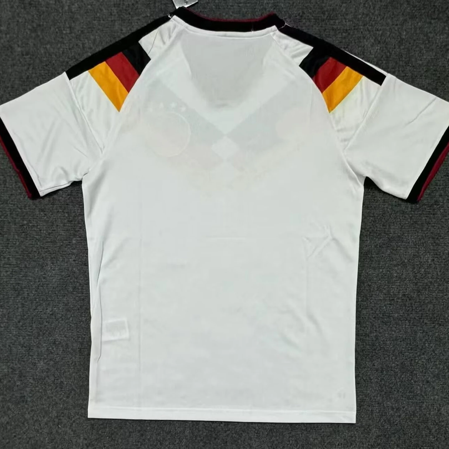 قميص منتخب ألمانيا لكرة القدم مقاس كبير نسخة تايلاندية بتصميم رجالي قصير الأكمام من نسيج البوليستر مريح وماص للعرق #4