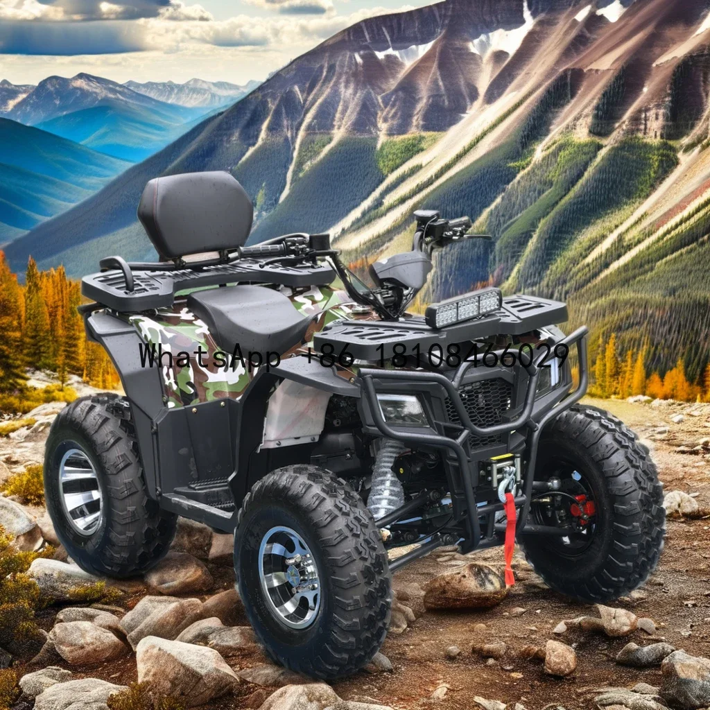 Automatic 4WD Atv 250cc 150cc Quad Bike Electric Start Moto Atv 4x4 adult off road atvs