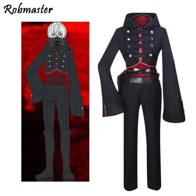 Anime Mars Red Kurusu Shutaro Cosplay Costumes Outfits Halloween Carnival Party Suit for Adult Women Men Kids