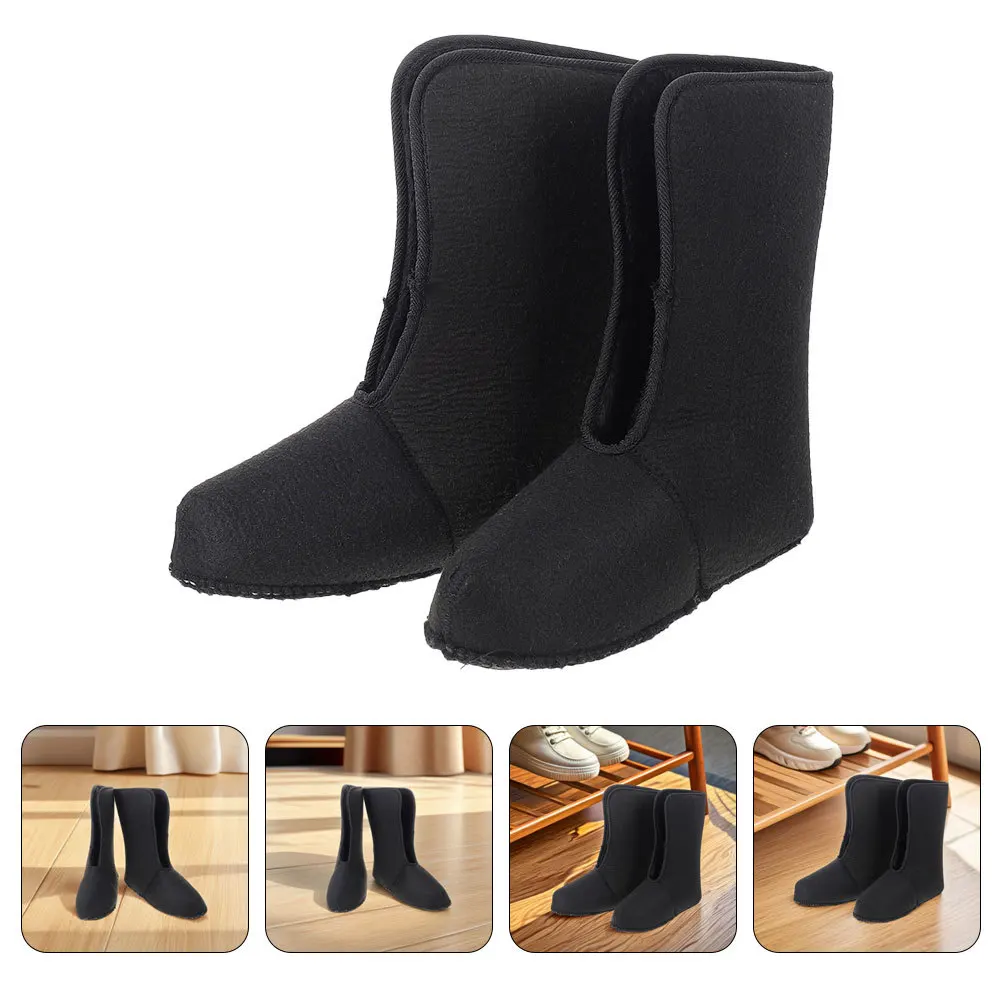 

1Pair Snow Boots Accessory for Male Warm Keeping Boot Liner Comfortable Inner Wearing Replacement Lining for Walking Hiking