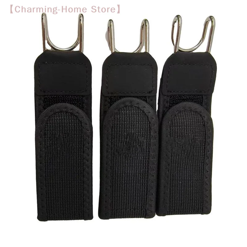 【M】Buckleless Belt Hook Adjustable Metal Hook Elastic Belt Unisex Buckle-Free Invisible Waist Belt Closure For Outdoor Work