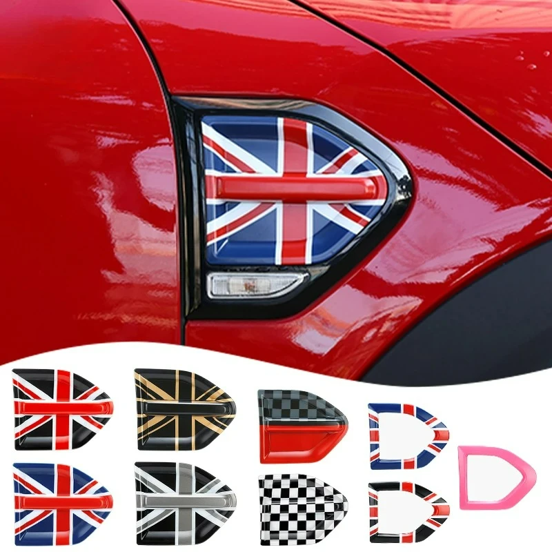 

Наклейки на крышки указателей поворота для Mini Cooper One S F60 Countryman, декоративные наклейки на рамку, аксессуары для автомобиля