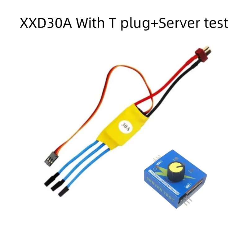 XXD 30A bezszczotkowy silnik ESC Tester Hw30a bezszczotkowy regulator prędkości silnika dla FPV Rc Quadrotor Uav Model elektroniczna regulacja