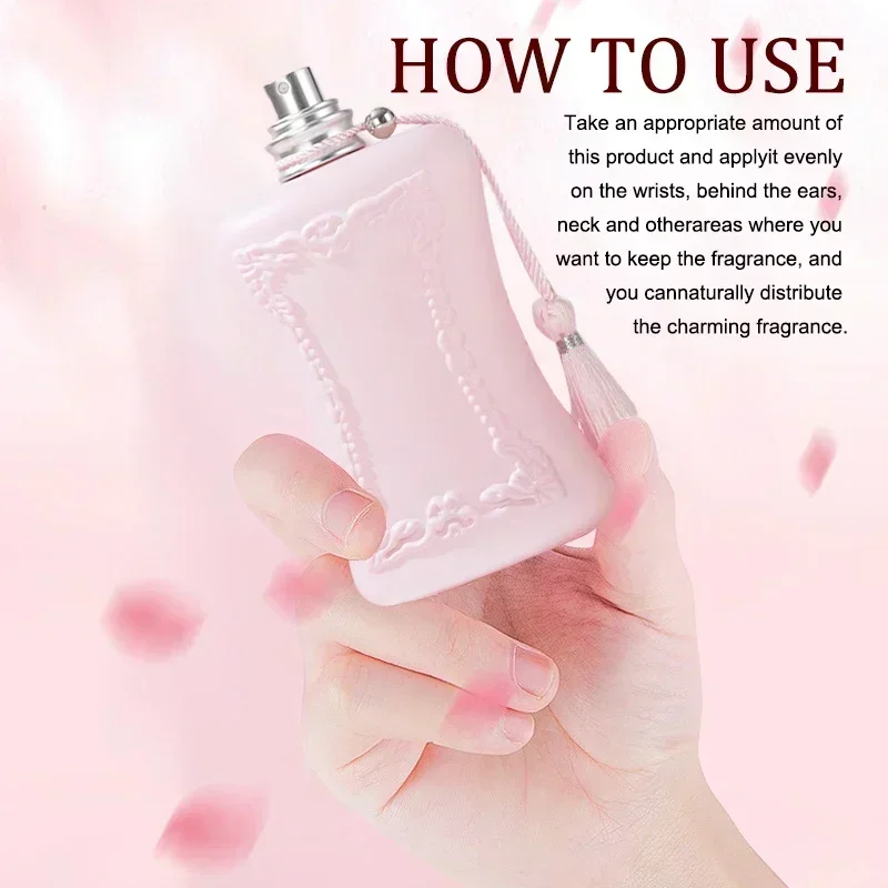 75ml High Quality Pheromone Perfume Mimosa Fragrance Body Splash Lasting Natural Perfumes Feminino Importador Original