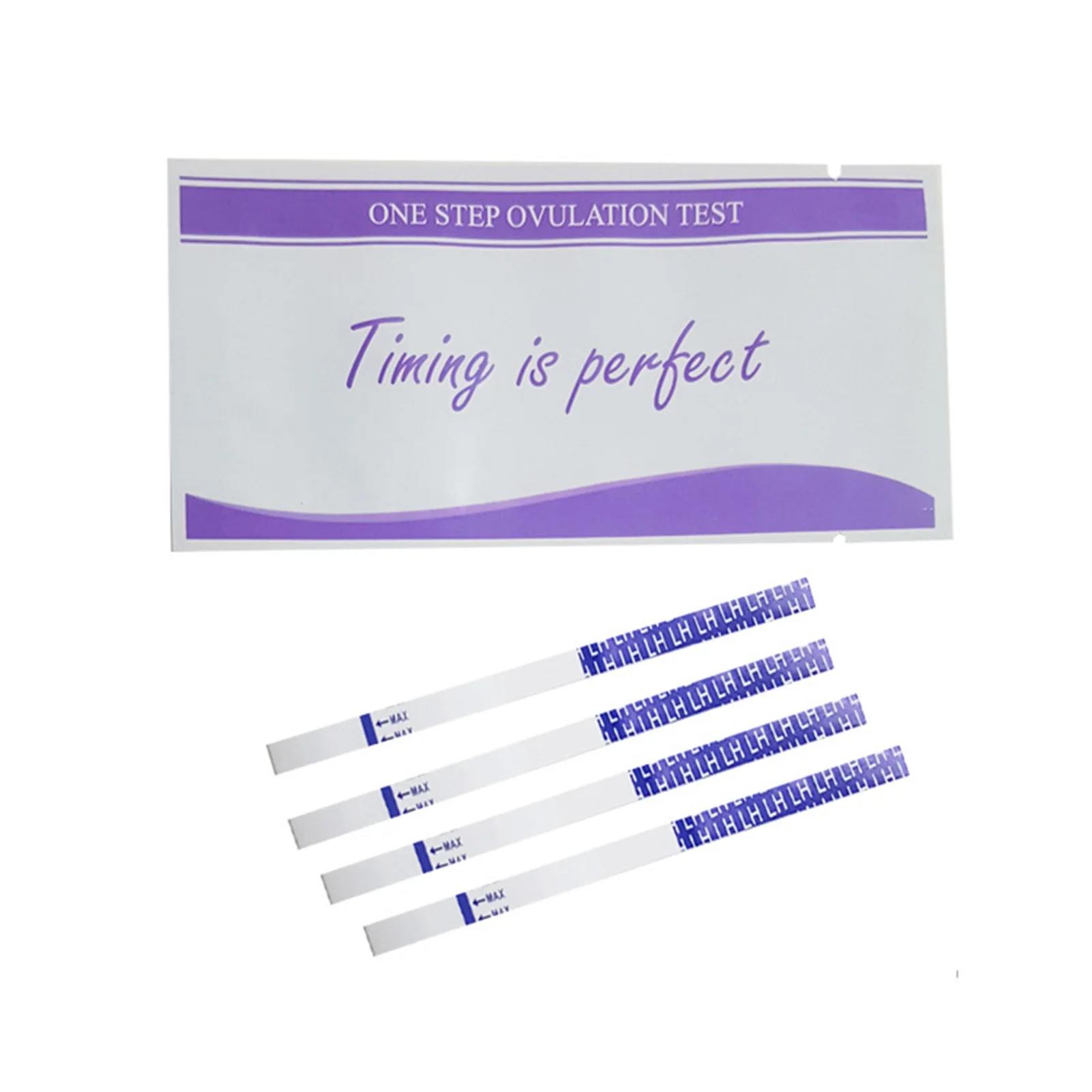 20PCS LH Ovulation Test Strip Women\'s Household Rapid Urine Measuring Testing Kits Over 99% Accuracy Self-check LH Test Paper