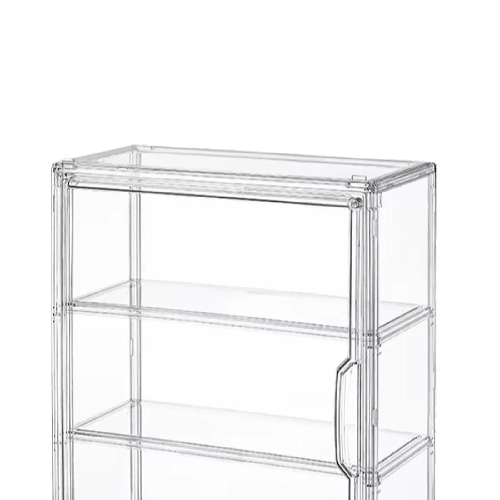 Beeldje Vitrine Met Kast Stofdicht Veelzijdig Helder Model Organisator voor Kantoor Plank Tafelblad Woonkamer Slaapkamer