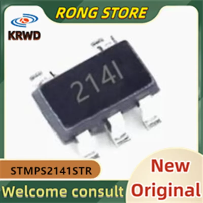 10 PZ 2141 2I4I Nuovo e Originale Chip IC SOT23-5 STMPS2141STR STMPS2141ST STMPS2141S STMPS2141