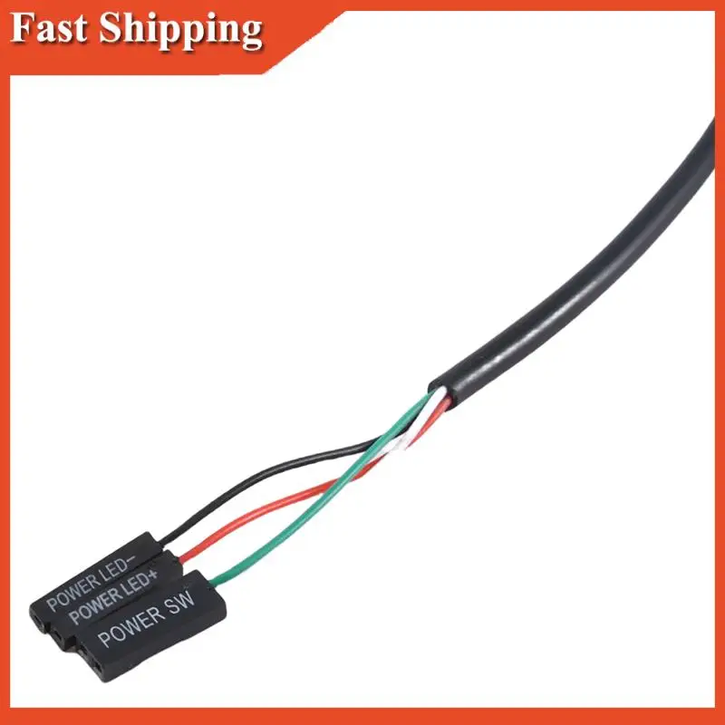Efficient PC External Power Switch Button Desktop Power Switch External Power Switch White Easy Install Easy To Use