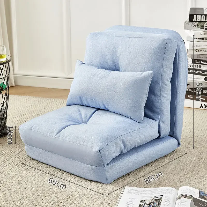 Sofa Can Be Folded Tatami Single and Double Functional Small Family Opened Washed Leisure Backrest Chair Furniture