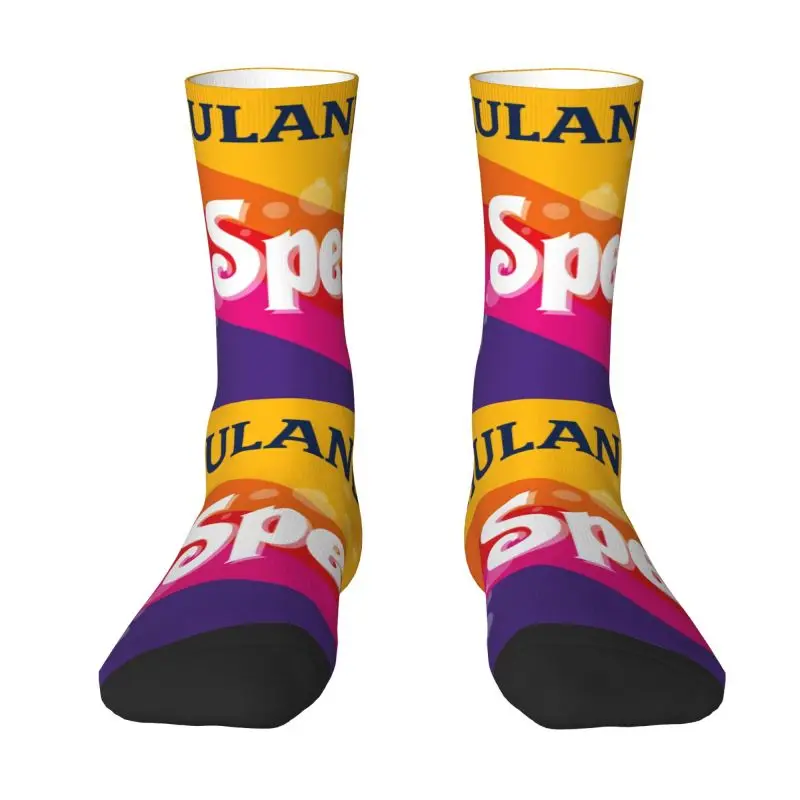 

Custom P-paulaners Spezi Love Mens Crew Socks Unisex Novelty 3D Print Drink Lover Dress Socks