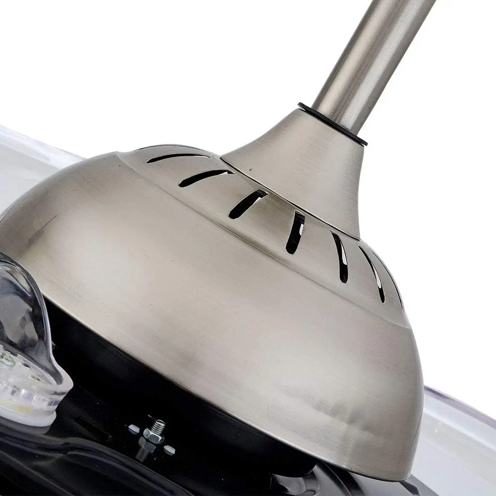 Plafonnier LED Rétractable Invisible à Intensité Réglable avec Télécommande, Design Moderne, 42 Pouces