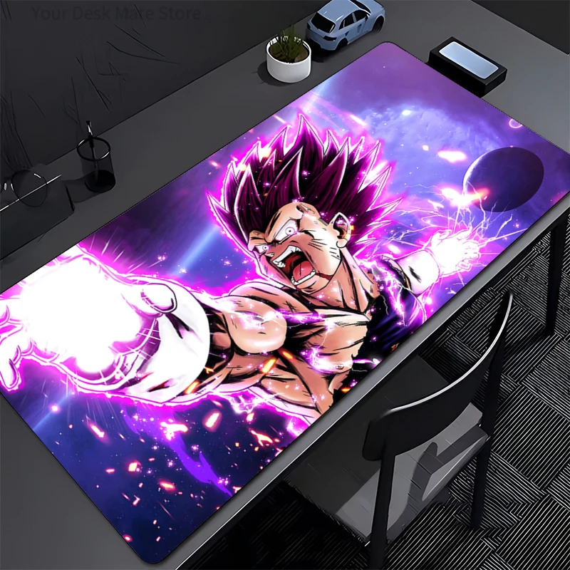 Mouse Pad Big Dragon Ball Computer Office Game Table Mats Rubber Non-Slip Gaming Keyboard Coaster Long Desk Pad Cartoon Mousepad
