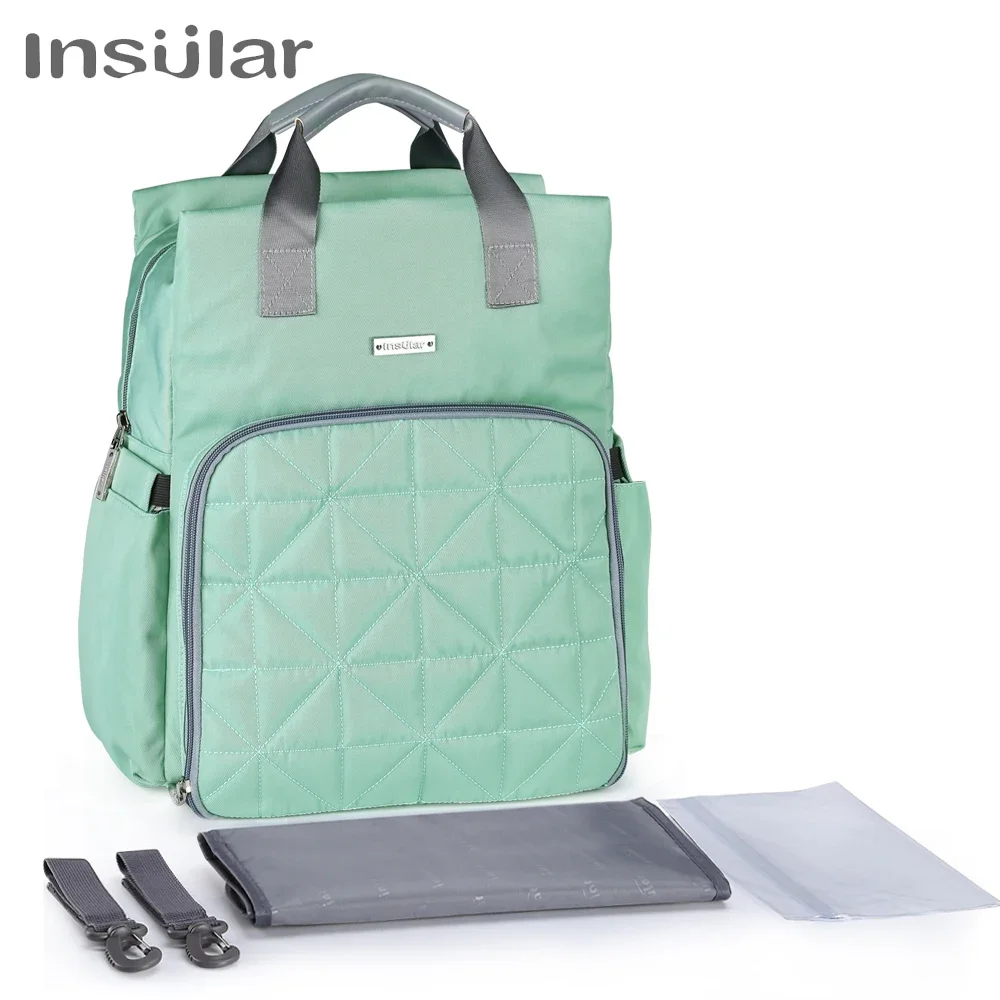 Insular New Fashion Diaper Bag Backpack Large Capacity Baby Bag Nappy Bag For Baby Care