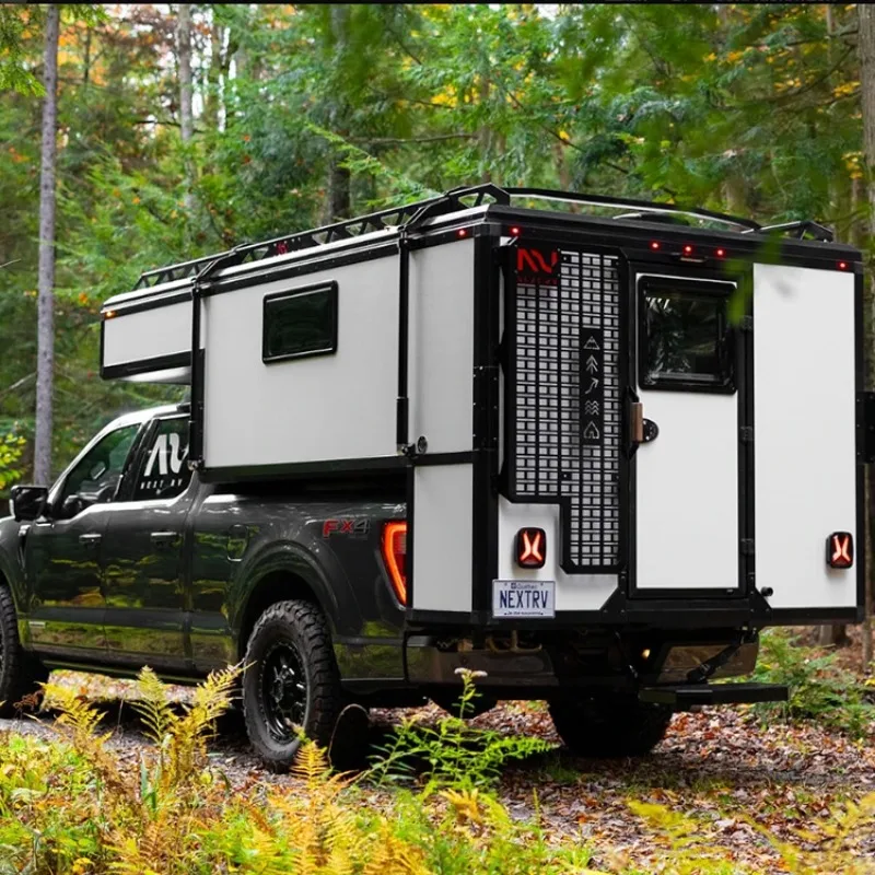 Hot New Products Aluminum Alloy RV Teardrop Door With External Window 620x1200mm Trailer Door