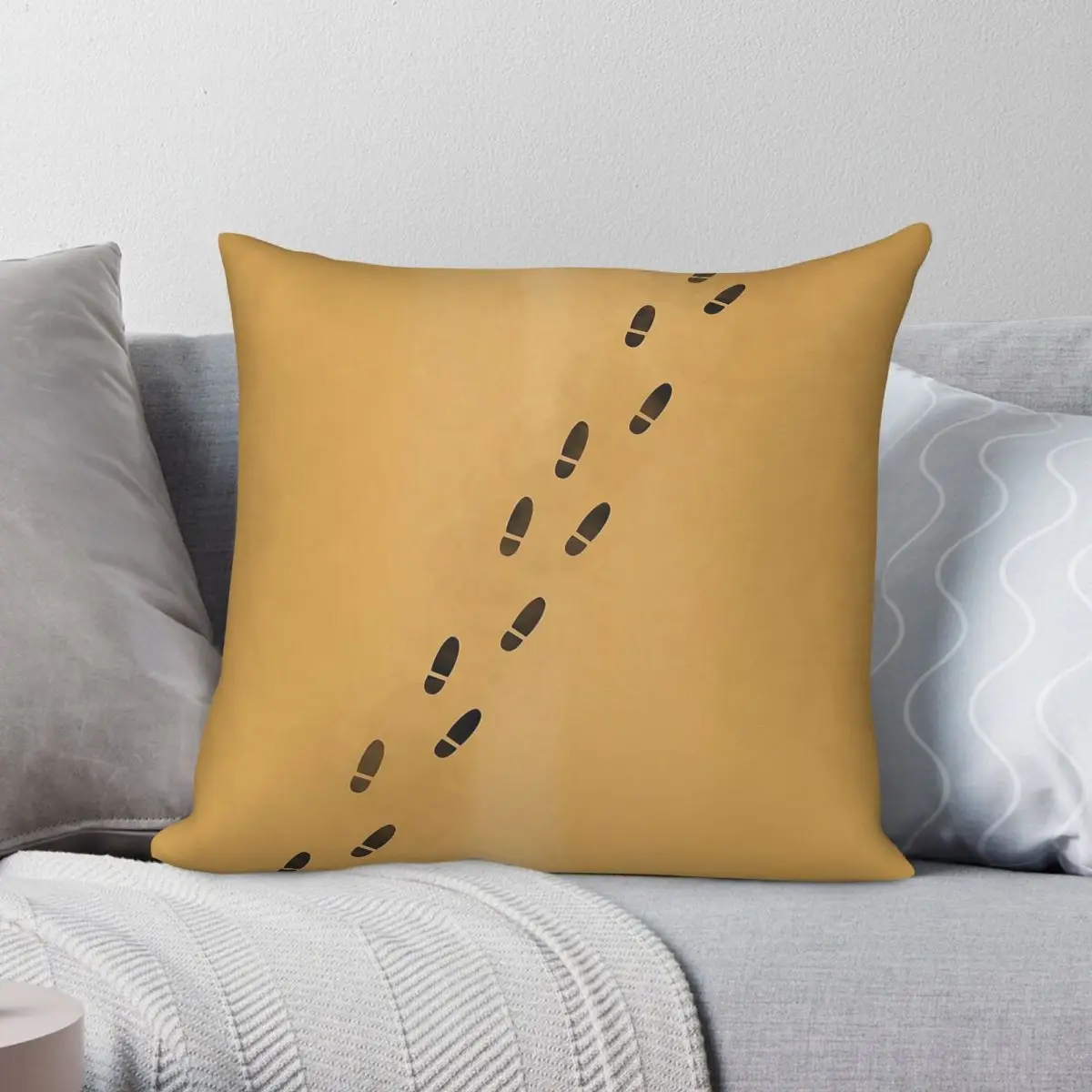Marauders Map Pillowcase Polyester Linen Velvet Creative Zip Decor Pillow Case Sofa Seater Cushion Case 45x45
