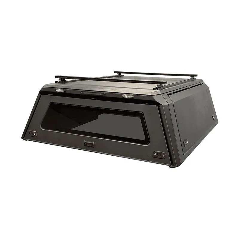 Hard Aluminum Camper Shell Canopy Truck Bed Tonneau Cover For Toyota Tacoma Dodge Ram 1500 Jeep Gladiator JT 4X4 Pickup