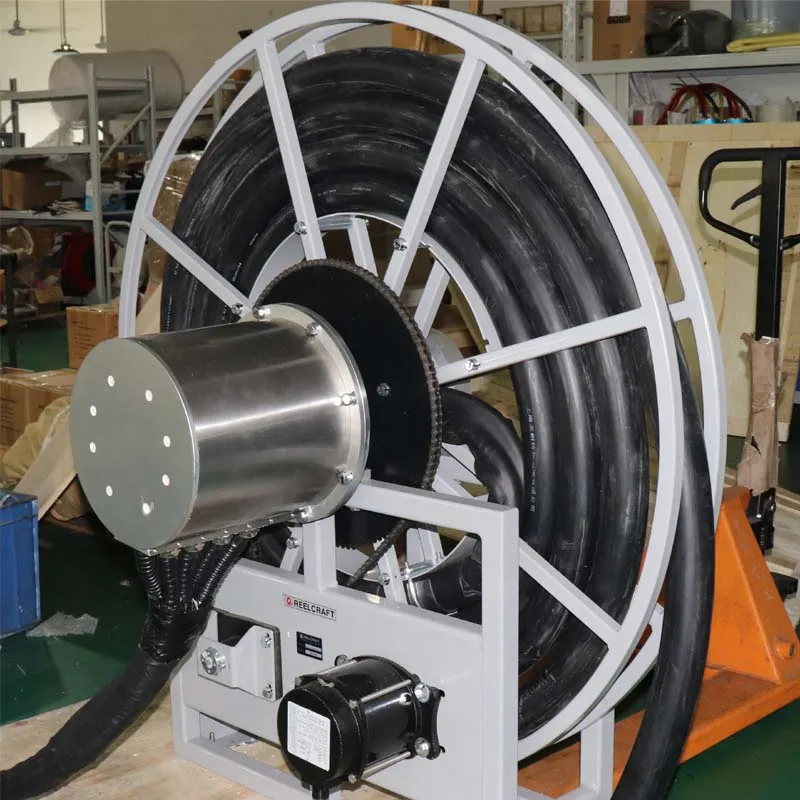 Electric Cable Reel For Low Voltage Shore Power Cable Management System