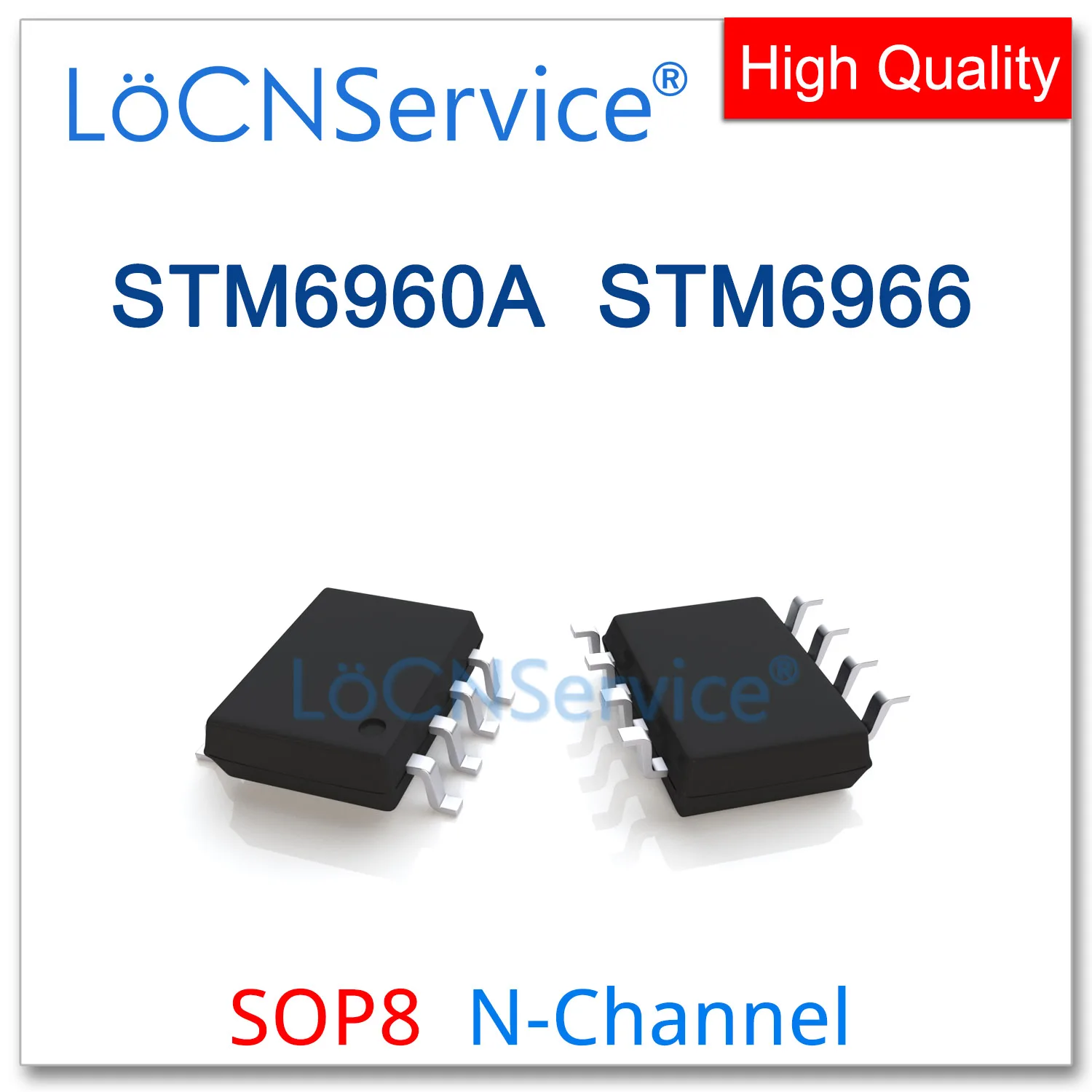 LoCNService 50 шт. 500 шт. SOP8 STM6960A STM6966 двойной N-канальный режим улучшения полевой эффект высокое качество STM