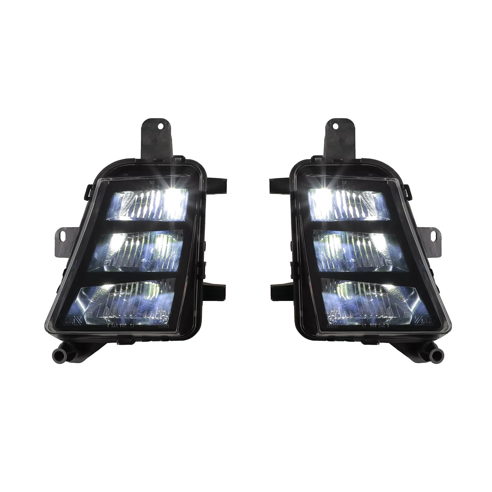 1Pair 5GM941699A 5GM941700A For VW Car LED Fog Lights Bumper Lamps Left & Right For Volkswagen Golf GTI 2014-2017 Auto Accessory