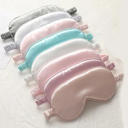 Imitated Silk Eye Patch Shading Sleep Eye Mask Eyepatch Travel Relax Cover Eyeshade Health Sleeping Shield Eye Care Tools