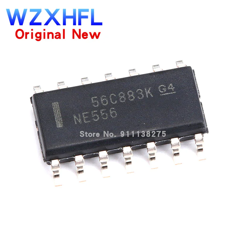 10Pcs New NE556 SOP14 NE556D SOP-14 NE556DR SOP NE556DT SOIC14 556 SOIC-14 SMD