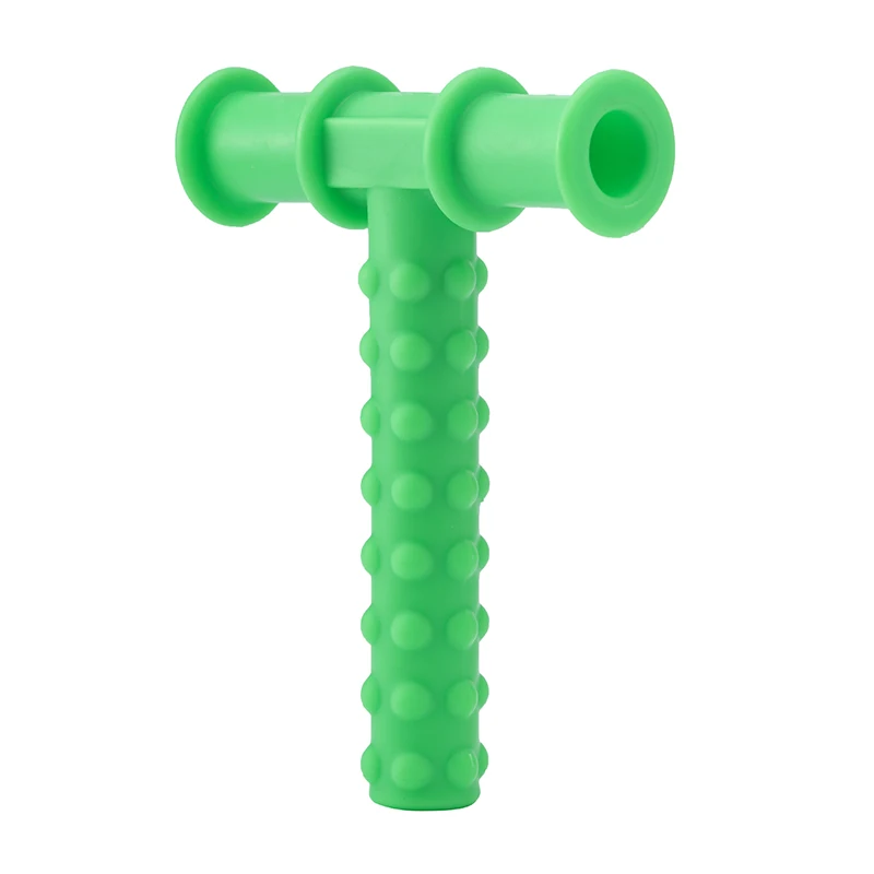 Kid Kauwen Buis Logopedie Tanden Massager Kinderen Talk Tools Voor Autisme Zintuiglijke Spreken Orale Spier Revalidatie Training