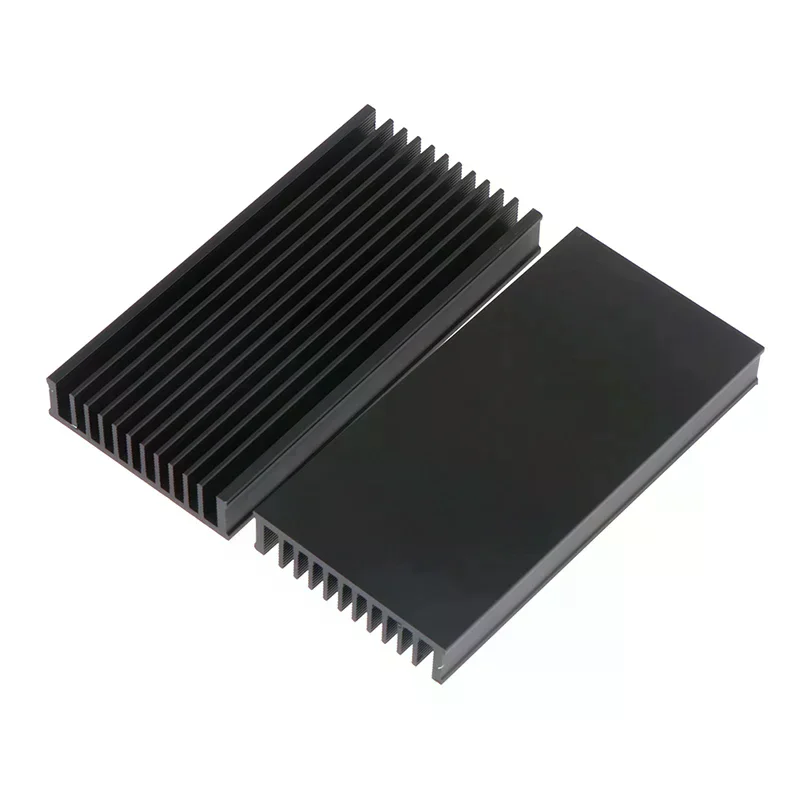 1pc 50*100*12.7mm Aluminum Heatsink Cooler Radiator for High Power LED IC Fan Power Amplifier Heat Sink