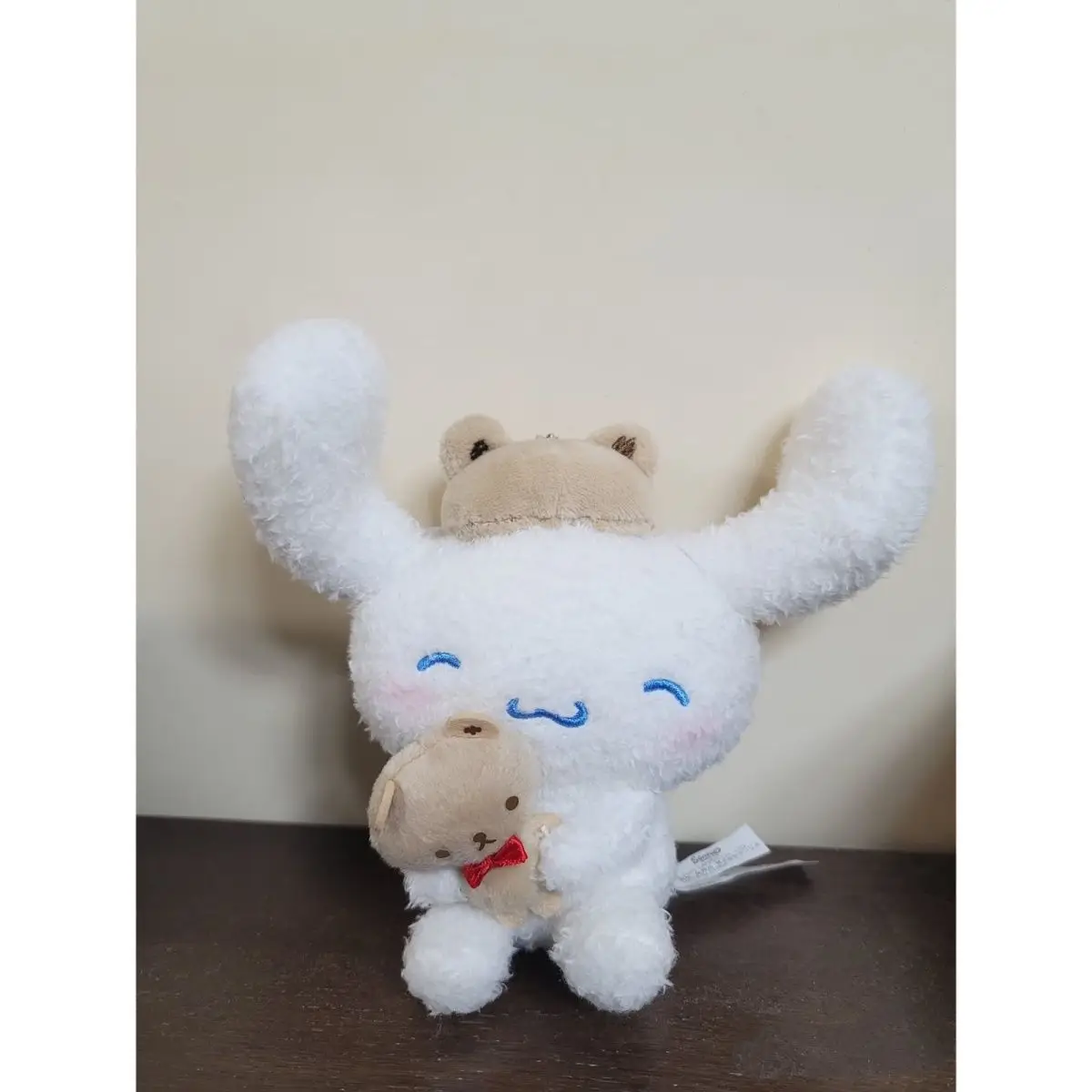 かわいいサンリオシナモロールぬいぐるみペンダントアニメ漫画かわいい学生バックパックぶら下げ装飾女の子の誕生日プレゼントおもちゃ