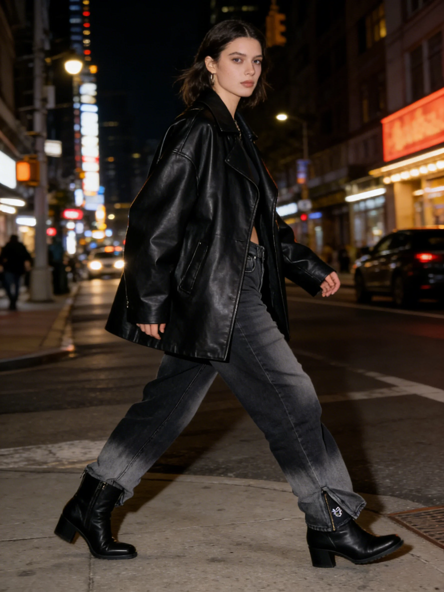 

Осень 202, джинсы с вышивкой в американском стиле ретро, мужские и женские модные брюки, джинсы на молнии