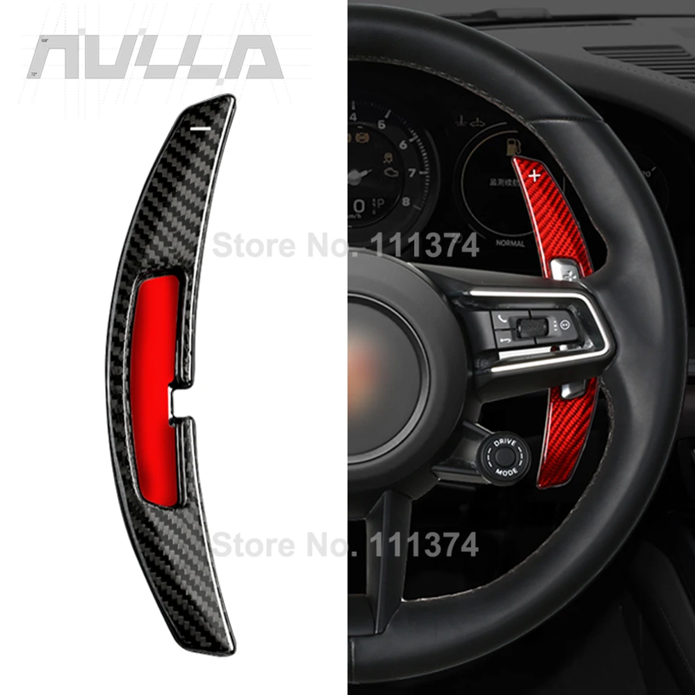 

Real Carbon Fiber Paddle Shifters For Porsche Panamera 911 Cayenne 992 2021-2023 2024