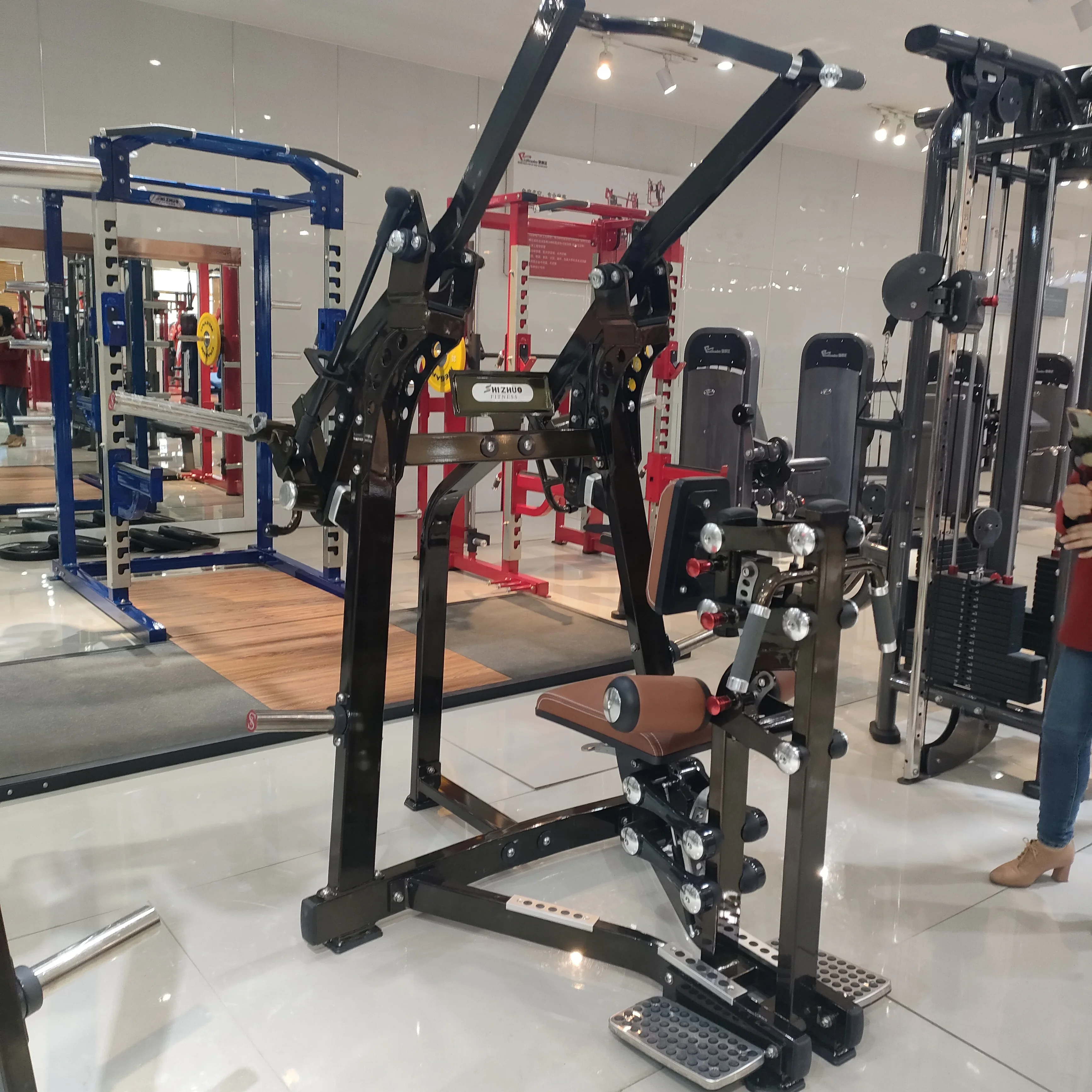 

Plate Loaded Fitness Gym Equipment High Row
