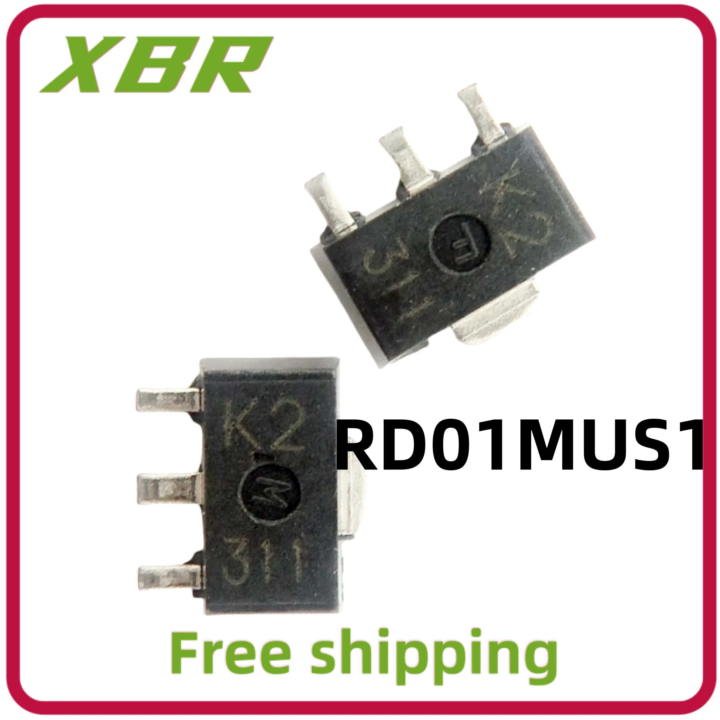 

10/30/50 pcs RD01MUS1 original Silk K5 RF MOSFET 520MHz 0.8W free shipping in stock