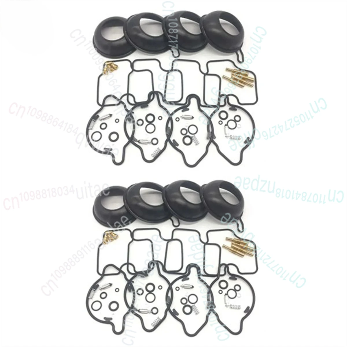 

Набор из 8 предметов, ремонтный комплект карбюратора для Honda CBR600 F4 1999-2000, часть плунжерной диафрагмы