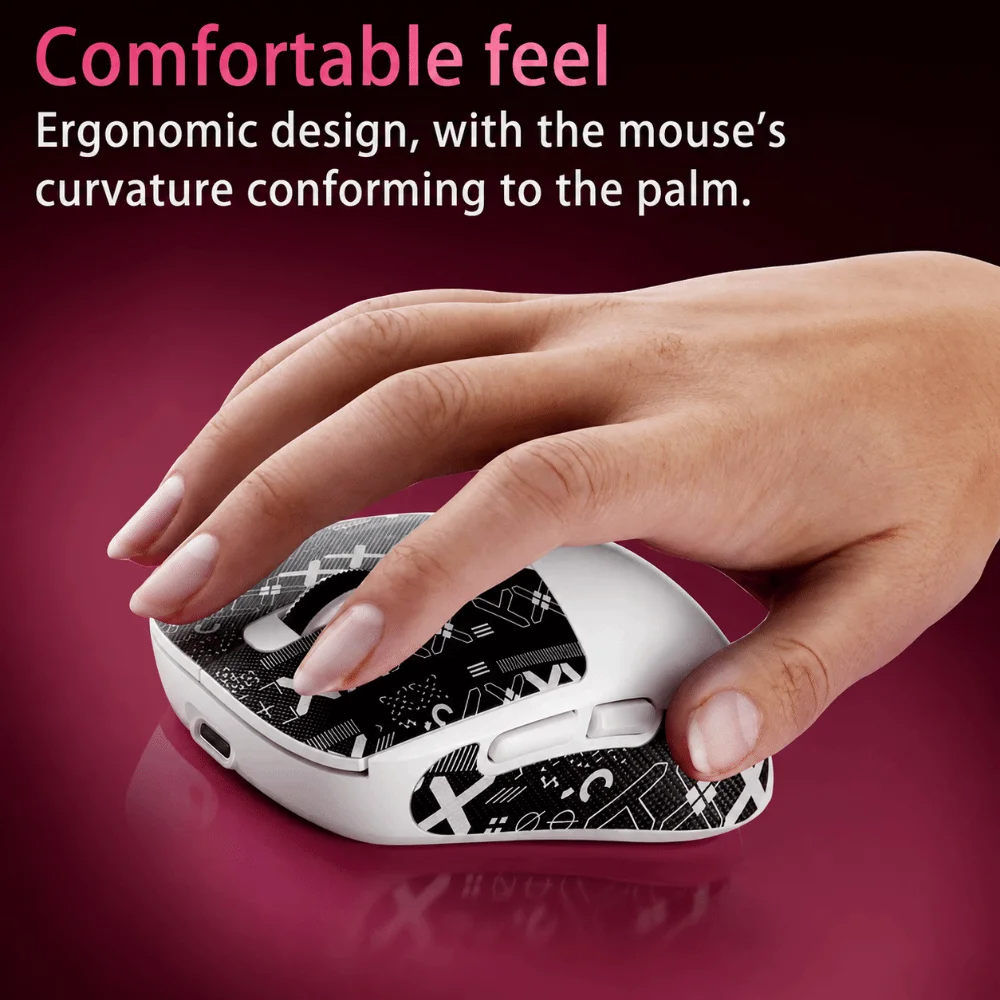 Digital Display Wireless Mouse Rechargeable 12000 DPI Gaming Mouse Ergonomic Power Display 2.4G Bluetooth Mouse Games