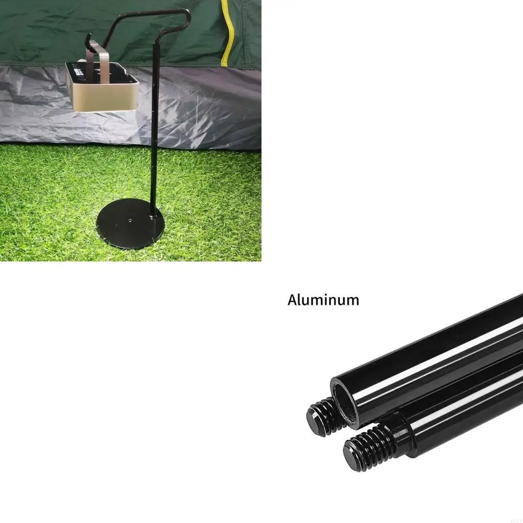 

Portable Camping Hanging Rack Light Weight Lamp Stand Detachable Lamp Brackets