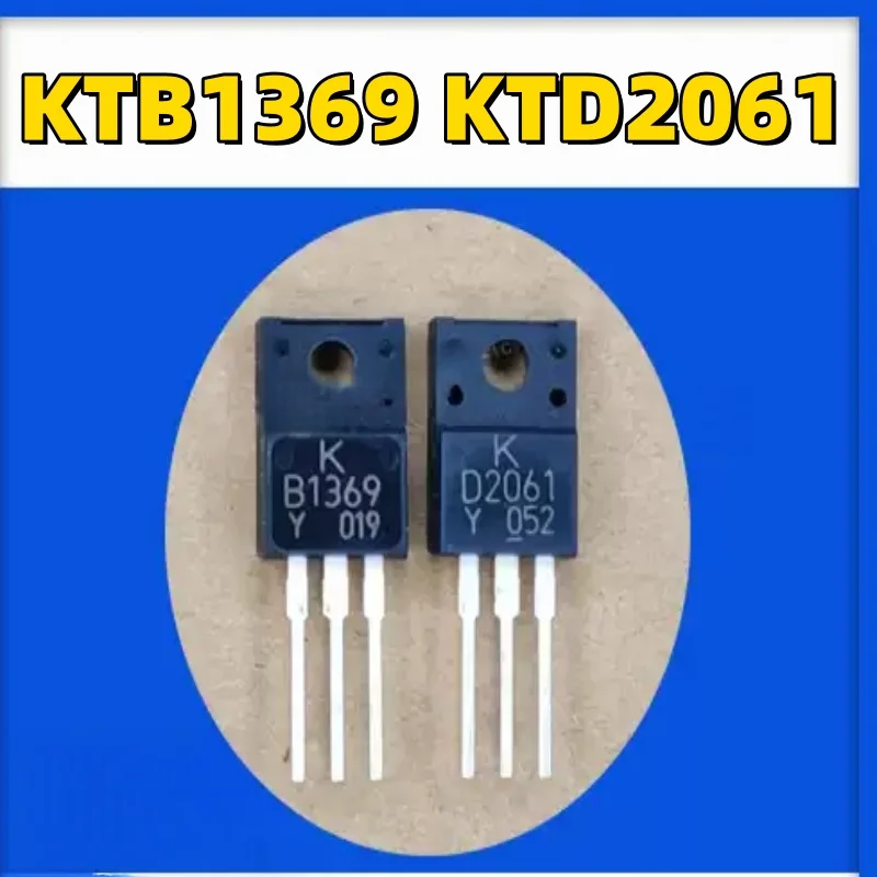 10 pairs brand new original genuine KTB1369 KTD2061-Y B1369 D2061