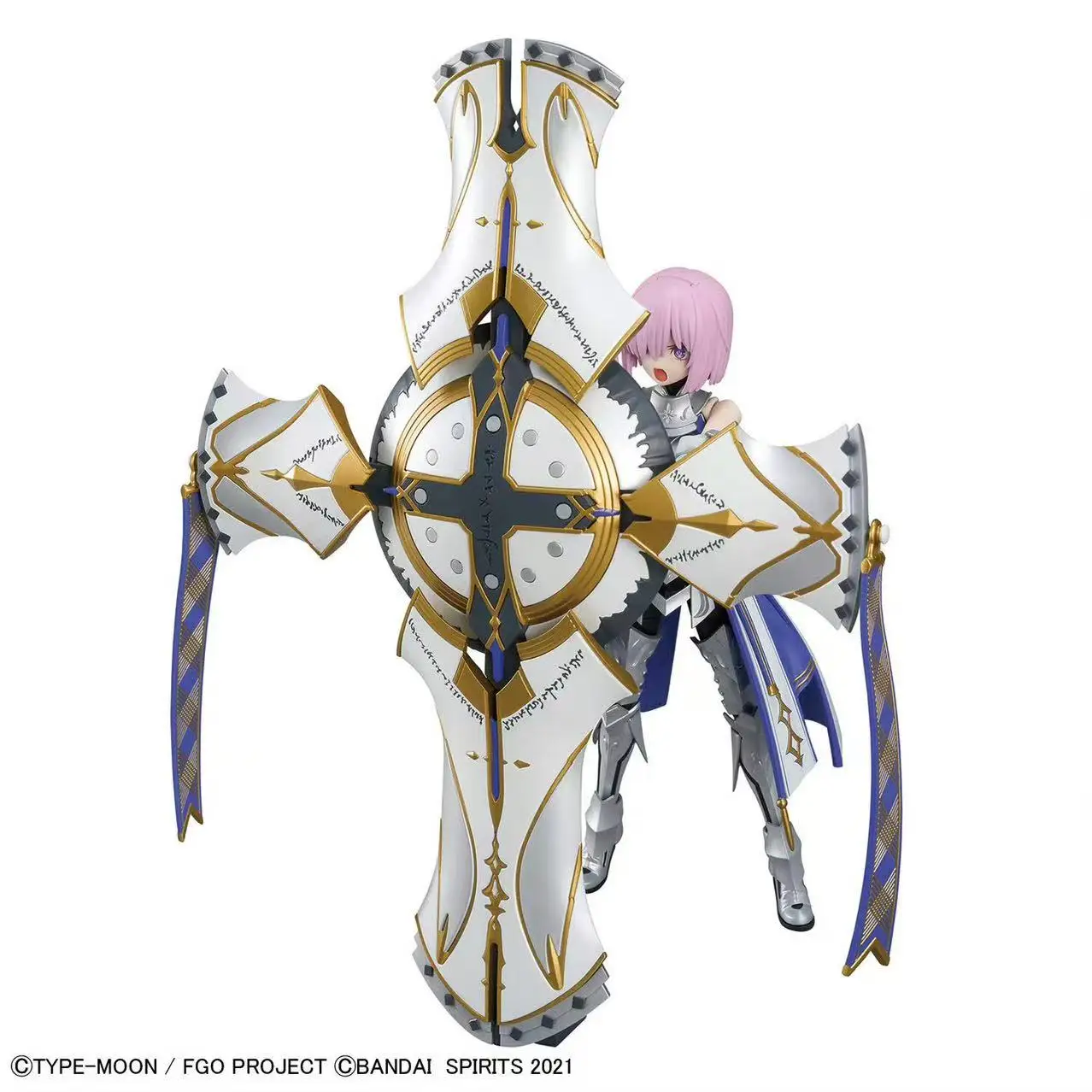 In Stock Original Bandai Mash Kyrielight Model Kit 15cm Fate Grand Order Anime Character Collectible Display Toy Desktop Gifts view 6