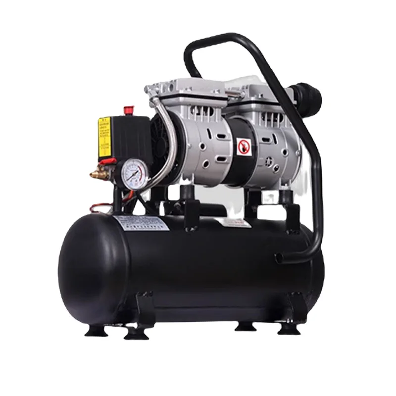 

Portable Small Air Compressor Oil-free Silent High Pressure Industrial Air Compressor Woodworking Air Pump