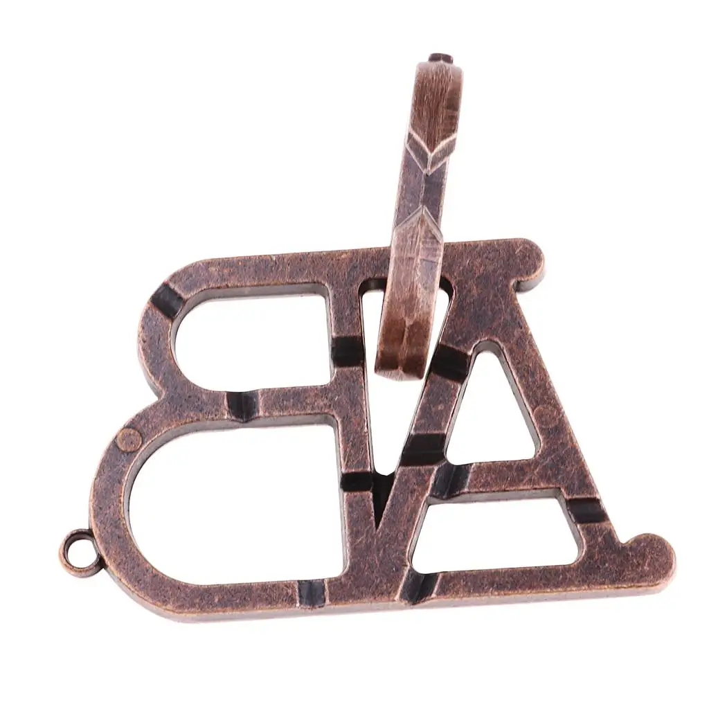 

Металлическая 3D-головоломка из сплава: развивающая интеллектуальная игра для детей и взрослых, тренировка мышления